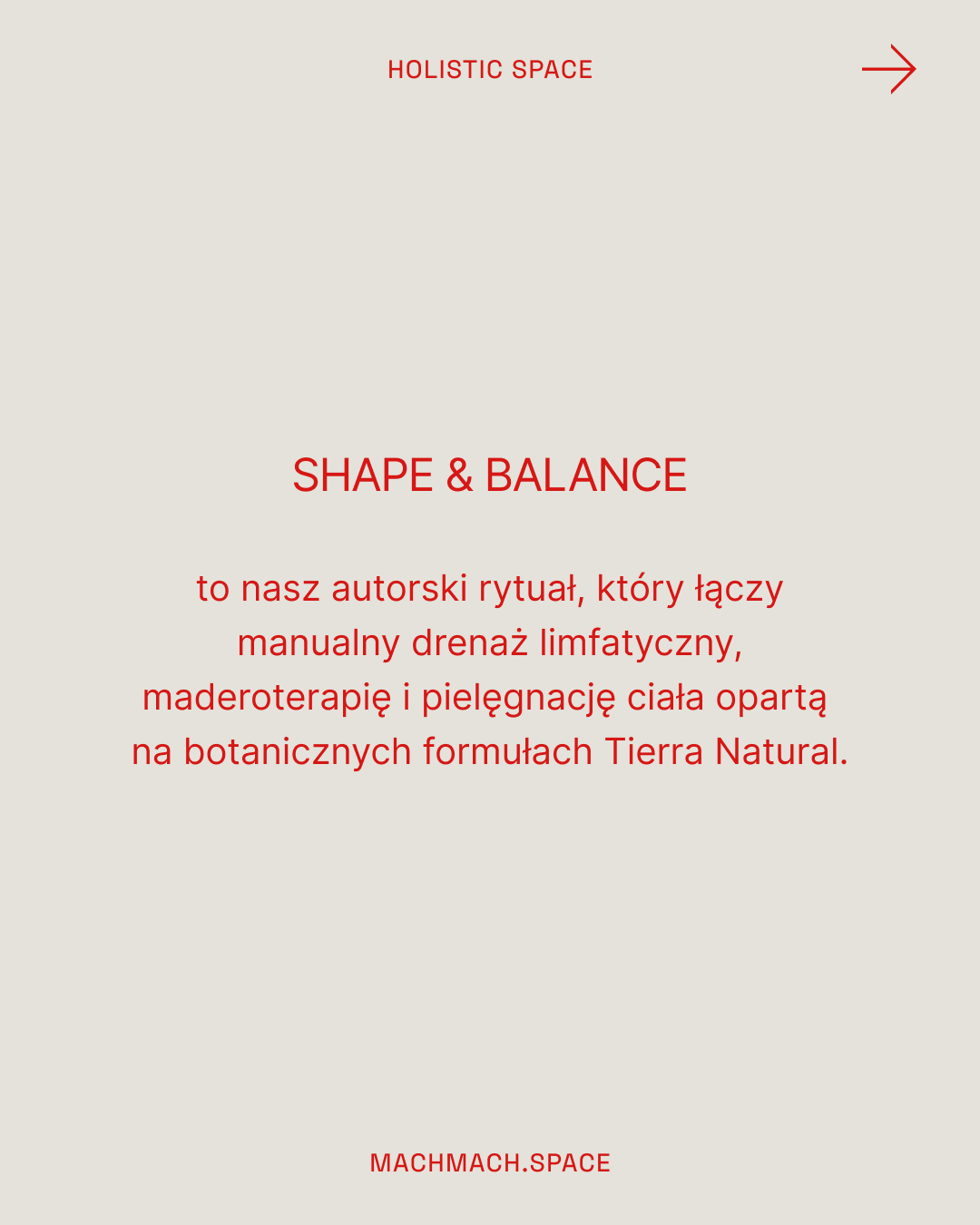 SHAPE & BALANCE x Tierra Natural - Maderoterapia z drenażem limfatycznym